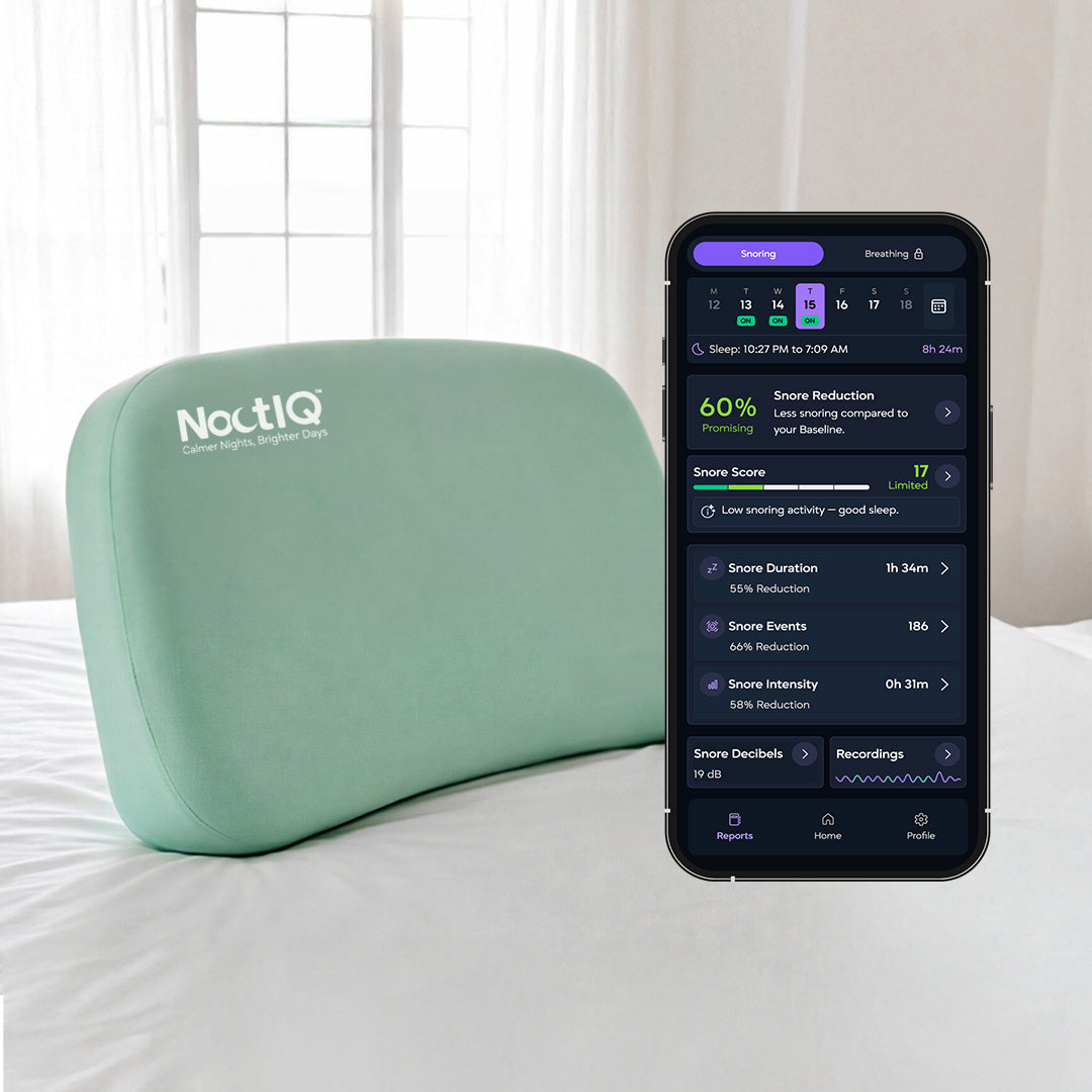 NoctIQ Smart Anti-Snore Pillow