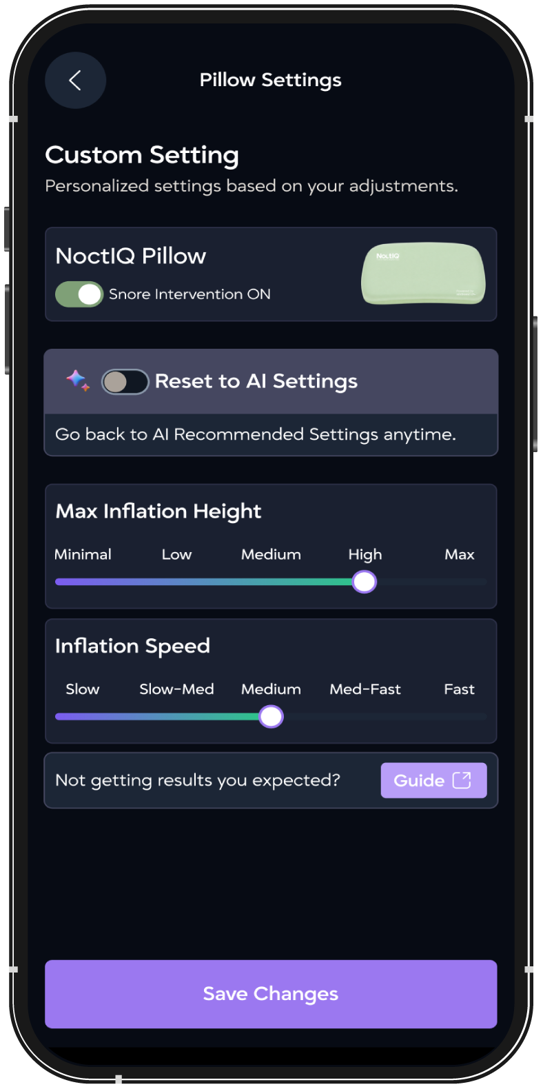 App Adjustments