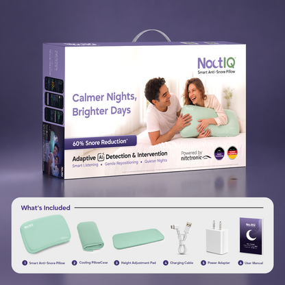 NoctIQ Smart Anti-Snore Pillow